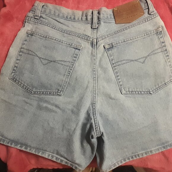 Vintage 80s Z.CAVARICCI jean shorts 29 Denim - Picture 1 of 8